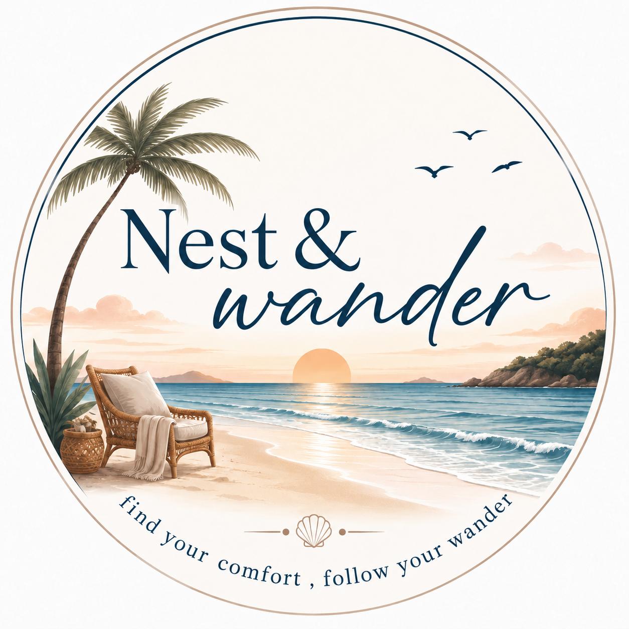 Nest & Wander logo